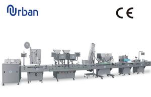 Quality Automated Capsule Tablet Bottle Filling Machine In Integrated Pharmaceutical Production Line wholesale