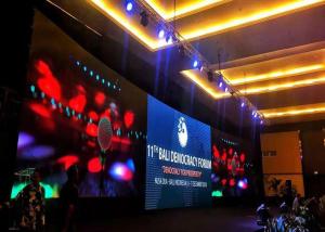 Quality Pantalla Led Video Wall Rental Display SMD2121 Pitch 3.91mm 65536 Dots / Sqm wholesale