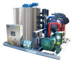 Water Cooling 15 Tons Ice Machine Flaker For Freezing Meat Vegetables