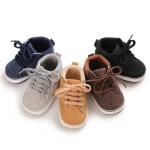 New arrived PU Leather soft sole casual sport girl boy wholesale baby leather
