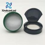 Plastic Flip Top Caps Manufacturer Pressed Compact Beauty Plastic Setting Powder