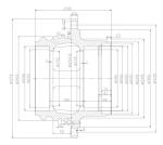 High Precision Cnc Machining MAN Heavy Duty Truck Hubs AZ9231340309