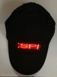 Customized promotional baseball LED message cap red light