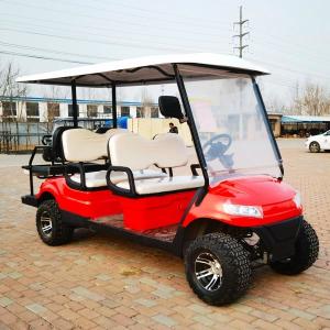 Quality 30-40mph Street Legal Electric Golf Carts Six Seater Vehicles wholesale