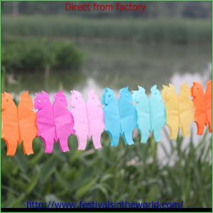 Quality party outdoor paper garland decoration wholesale