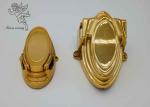 American Style Gold Plastic Casket Corners With Iron Tubes