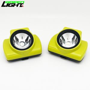 Quality Wireless LED Miner Cap Lamp , GLC-6S 18000lux 25000lux Miners Safety Lamp wholesale