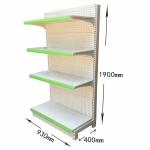 Drugstore pharmacy medical store gandola shelves light duty