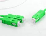 FBT Fiber Optic Splitter , Steel Tube 2 Way Optical Splitter SC APC