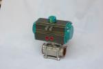 Ball Valves Actuated:Single or double acting pneumatic control