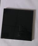 Black Tempered Glass Door High Light Transmission 20% Safety