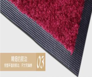 Quality Logo mat nylon printed mat nylon carpet rubber backing Custom logo mat wholesale