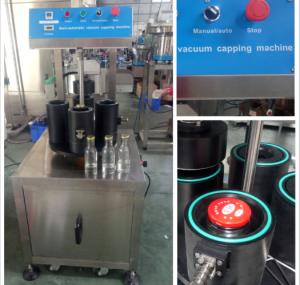 Quality Energy Saving Glass Bottle Cap Sealing Machine Convenient Adjustment wholesale