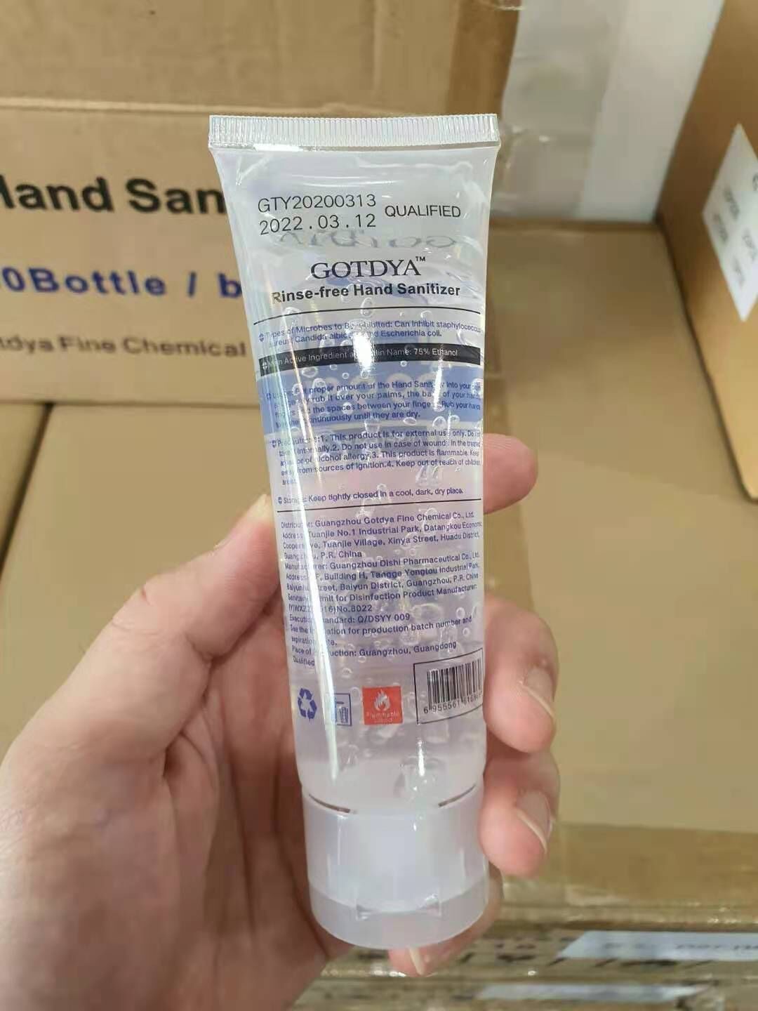 GOTDYA 80ml Rinse-free Hand sanitizer on sale