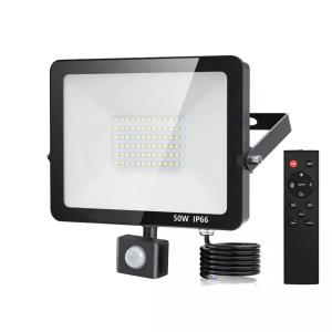 Quality High Lumen Outdoor PIR LED Flood Light 30W Remote Control wholesale