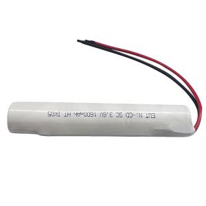 Quality Nickel SC Nicd Battery 3.6v 1600mah Rechargeable Battery Pack wholesale
