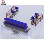 46Kw Shuttle Rotomolding Machine Fishing Boat LLDPE PE Plastic Kayak Making