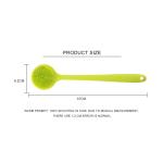 OEM Logo Hygienic Exfoliate Cleaning Silicone Shower Brush