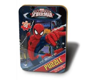 Quality Spiderman Mini Puzzle Tin for 50 Pieces wholesale