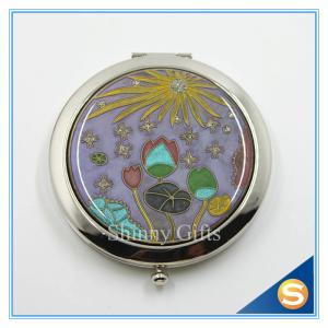 Quality Shinny Gifts Hot Sale Factory Directly Makeup Mirror Small Metal Mirror wholesale