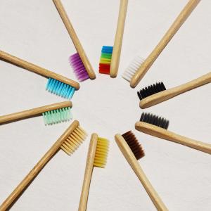 Quality Natural sustainable bamboo toothbrush Set Charcoal Soft Bristle Toothbrush wholesale