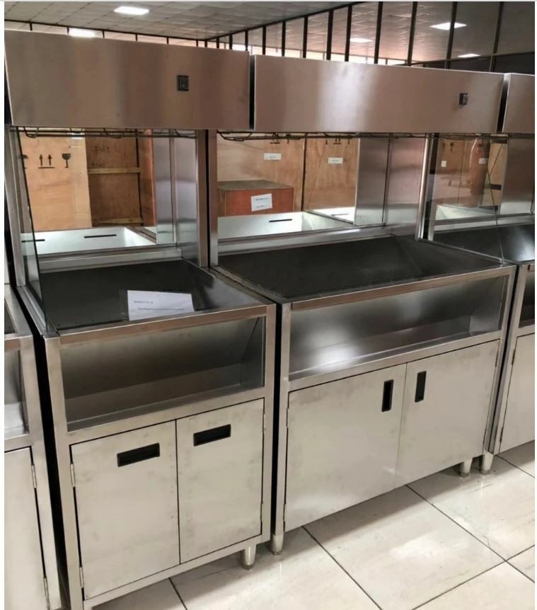 60cm Width French Fries Chips Display Warmer 304SUS Material