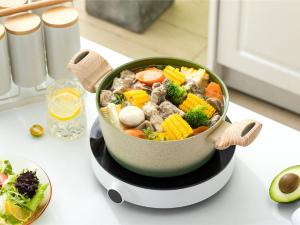 Quality Heavy Duty Aluminum Casserole With Non Stick Interior wholesale