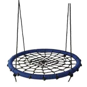 China Outdoor Nest Basket Rope Swing Playground Net Rope Swing on sale