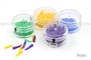 Quality Colorful Dental Wedges , Disposable Dental Materials Plastic Wedges for Teeth wholesale