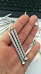 Quality Carbon Steel Flat Head Concrete Nails Bulk Packing / Box Packing wholesale
