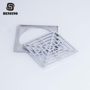 Quality Square Hidden Bathroom Floor Drain Strainer 100*100mm wholesale
