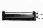 Refrigerator Cross Flow Fan 30x90MM Series / 12V 24V DC Tangential Fan For Air