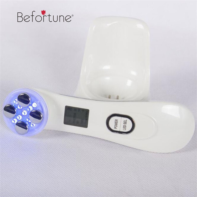 AC 110 - 240 V Red And Blue Light Therapy Devices , Ultrasonic Beauty Device