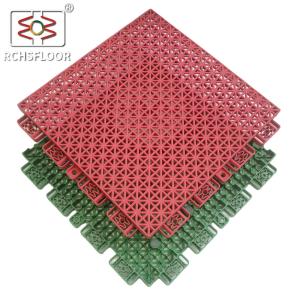 Quality 30% Shock Absorbent Backyard Court Tiles Volleyball Floor Tiles CE RoSH wholesale