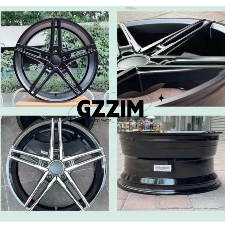 Matte Black / Black Glossy Auto Wheel Rims Universal 18*8.5J
