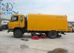4 vertical cylinder Sweeper Garbage Compactor Truck Euro III standard Energy