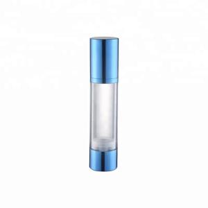 Quality Transparent Airless Vacuum Pump Bottle Round Screw Cap Sealing Type wholesale