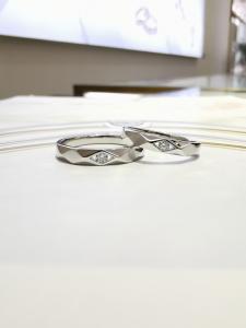Quality Polished 18k Matching Promise Rings wholesale