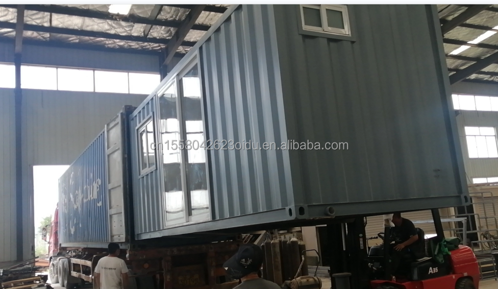 Modern Luxury Portable Container House Prefabricated Steel Structure Mobile Prefab Villa Home Hotel for Log Eco-Friendly