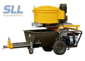 Quality Electric Epoxy Wall Putty Sprayer / Cement Mortar Plastering Machine 2.2kw Power wholesale