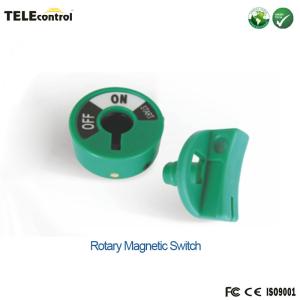Quality Telecrane wireless radio remote control green rotary magnetic switch wholesale