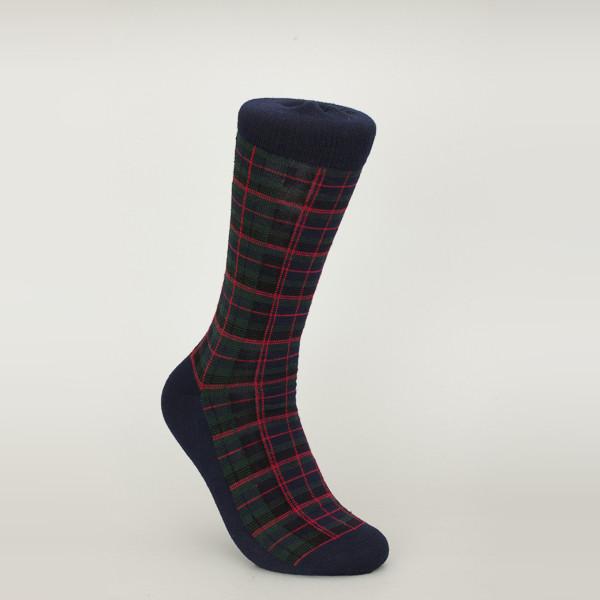Anti Bacterial Mens Dress Socks For Summer , Black Anti Foul Acrylic Cool Dress
