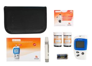 Quality SAFE-ACCU2 Blood Glucose Monitor , Diabetes Check Machine Concave Nib 2 OEM For Pharmacy wholesale