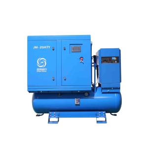 Quality 200 - 500 Liter Combined Screw Air Compressor 380V Electric Custom Color wholesale