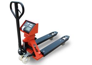 Quality 2000kg Pallet Jack With Weight Scale , Hydraulic Forklift Truck Scales wholesale