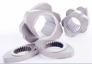 Quality Nitriding Extruder Screw Elements , Extrusion Machine Parts For Toshiba wholesale