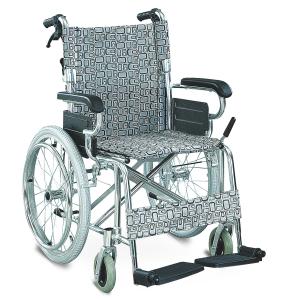 Quality Economic Friendly Affordable Aluminum Manual Wheelchair With Fixed Armrest Fixed Footrest wholesale