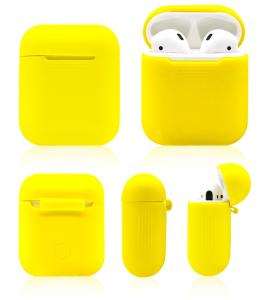 Quality Silicone Protective Shockproof Wireless Charging Earbuds Case Cover Skin Compatible for Apple AirPods 1 &amp; 2 wholesale