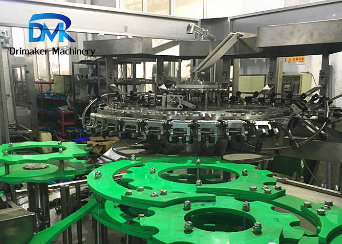 Stable Performance Glass Bottle Filling And Capping Machine 24 Rinsing Heads