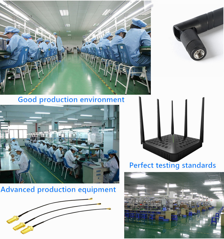 2.4G Wifi Omni WIFI Antenna High Gain 5dBi 2400-2500Mhz With SMA IPEX Connector